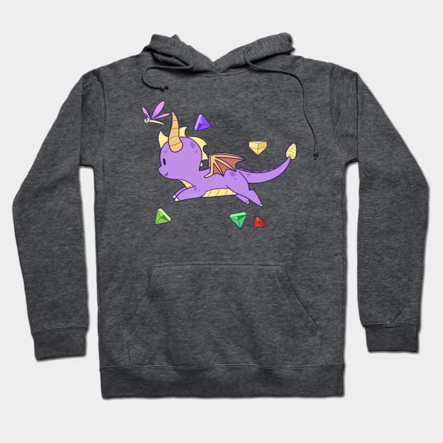 Spyro Dash Hoodie by SoloSammich